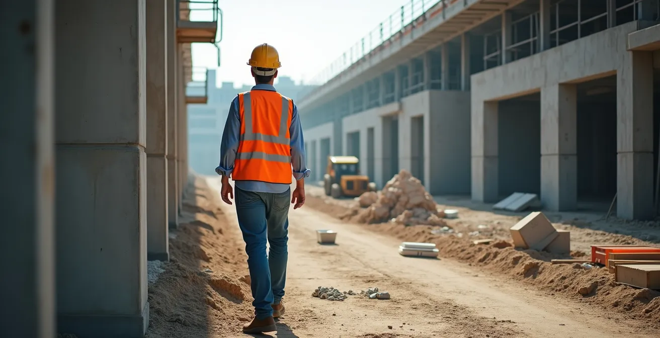 Inspection technique d'un chantier RGE avec vérification des installations